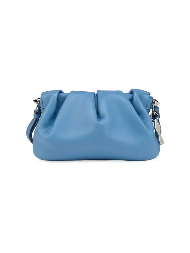 Christian Louboutin Women's Eva Leather Mini Crossbody Bag - Ceruleo