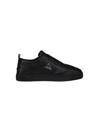 Christian Louboutin Men's Retero Low-Top Sneakers - Black - Size 15 | Thumbnail 1 Christian Louboutin Men's Retero Low-Top Sneakers - Black - Size 15 | Thumbnail 1