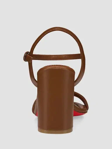 Christian Louboutin Women's Jane 85MM Sandals - Cuoio | Thumbnail 3