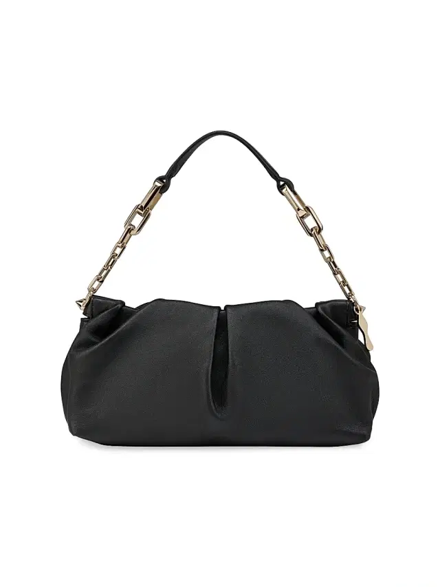 Christian Louboutin Women's Eva Leather Shoulder Bag - Black
