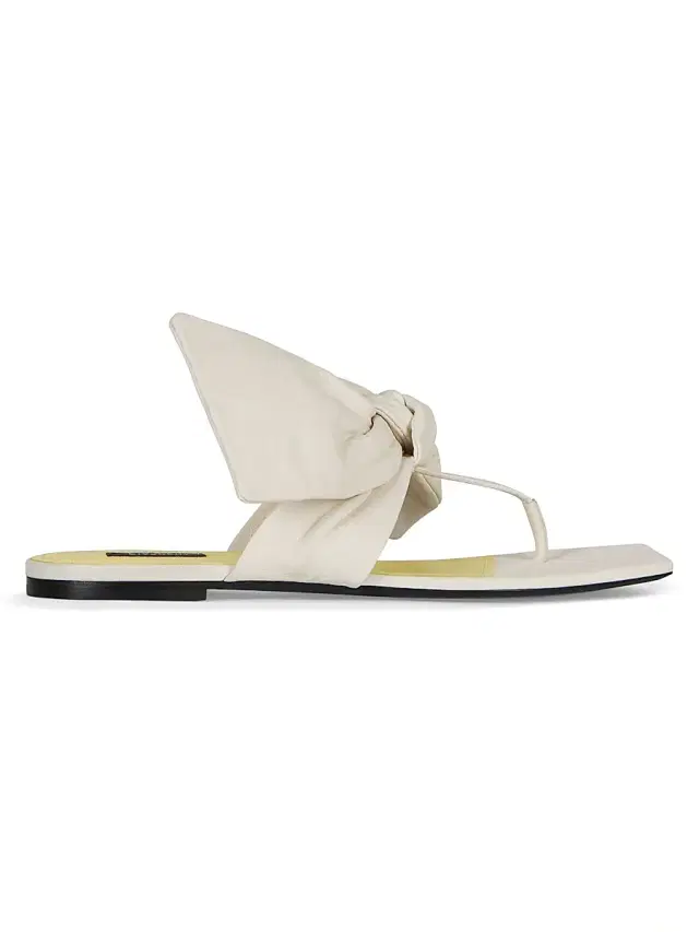 Givenchy Women's Boudoir Thongs in Nappa Leather with Bow -