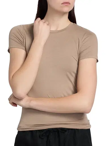 MAJESTIC FILATURES Women's Soft Touch Crewneck T-Shirt | Thumbnail 6