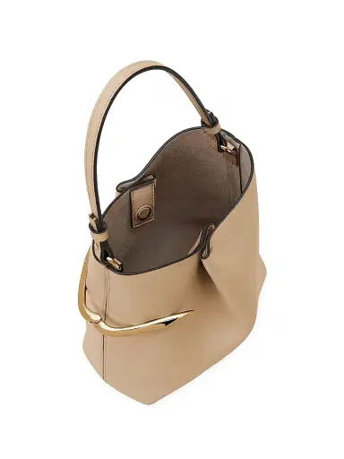 Givenchy Women's Pinch Me Pouch in Nappa Leather - Sand | Thumbnail 4 Givenchy Women's Pinch Me Pouch in Nappa Leather - Sand | Thumbnail 4