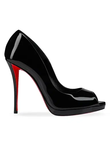 Christian Louboutin Women's Lady Z 120MM Patent Leather Pumps | Thumbnail 1 Christian Louboutin Women's Lady Z 120MM Patent Leather Pumps | Thumbnail 1