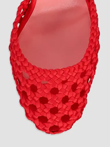 Christian Louboutin Women's Jane Nandina 85MM Pumps - Grapefruit - Size 11 | Thumbnail 4 Christian Louboutin Women's Jane Nandina 85MM Pumps - Grapefruit - Size 11 | Thumbnail 4