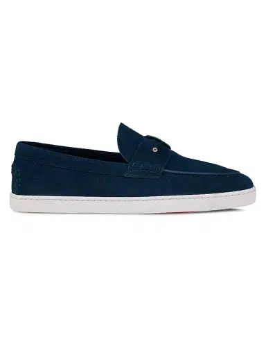Christian Louboutin Men's Chambeliboat Leather Loafers | Thumbnail 1