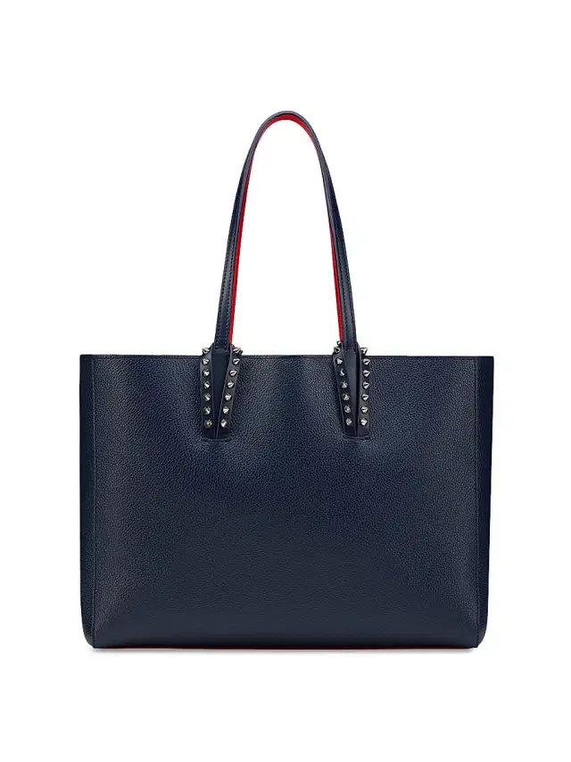 Christian Louboutin Women's Cabata Leather Tote Bag - Zaffiro