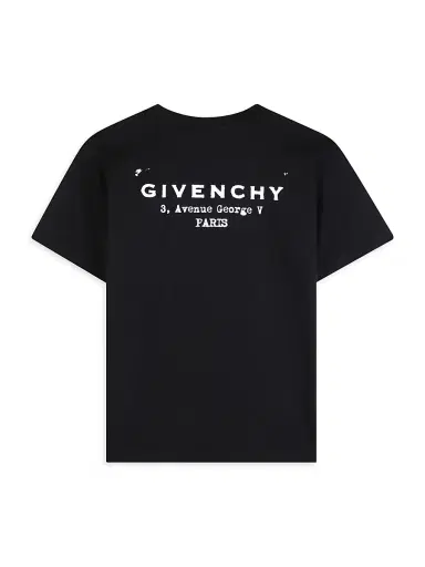 Givenchy Little Boy's & Boy's Logo-Print Cotton Jersey T-Shirt - Black | Thumbnail 2 Givenchy Little Boy's & Boy's Logo-Print Cotton Jersey T-Shirt - Black | Thumbnail 2