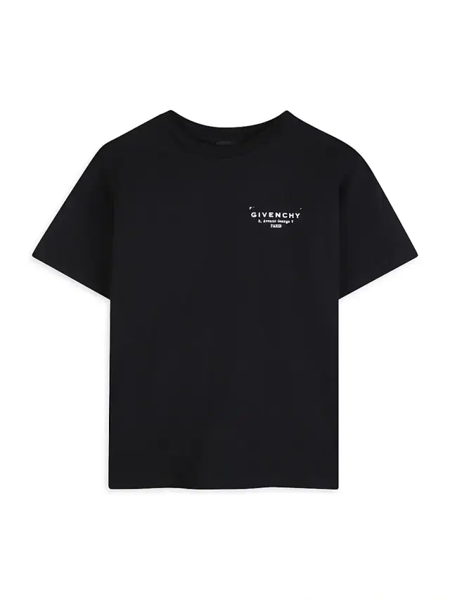 Givenchy Little Boy's & Boy's Logo-Print Cotton Jersey T-Shirt - Black