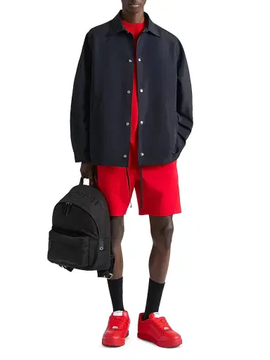 Givenchy Men's Puffy Yard Sneakers in Nappa Leather - Vermillon - Size 13 | Thumbnail 6