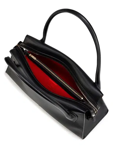 Christian Louboutin Women's Venus Leather Shoulder Bag - Black | Thumbnail 4