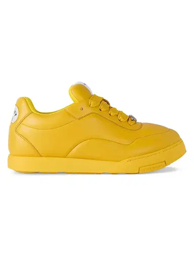 Givenchy Men's Puffy Yard Sneakers in Nappa Leather - Bright Yellow - Size 13 | Thumbnail 1 Givenchy Men's Puffy Yard Sneakers in Nappa Leather - Bright Yellow - Size 13 | Thumbnail 1