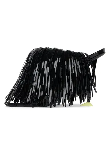 Givenchy Women's Boudoir Heeled Mules in Patent Leather with Fringes - Black - Size 10 | Thumbnail 4 Givenchy Women's Boudoir Heeled Mules in Patent Leather with Fringes - Black - Size 10 | Thumbnail 4