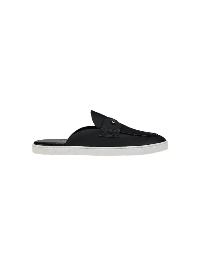 Christian Louboutin Men's Chanme Boat Shoes - Black