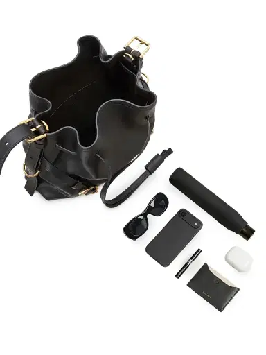 Givenchy Women's Small Voyou Bucket Bag in Shiny Leather | Thumbnail 6 Givenchy Women's Small Voyou Bucket Bag in Shiny Leather | Thumbnail 6