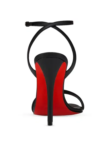 Christian Louboutin Women's Miss Z 100MM Leather Sandals - Black - Size 12 | Thumbnail 3 Christian Louboutin Women's Miss Z 100MM Leather Sandals - Black - Size 12 | Thumbnail 3
