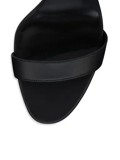 Christian Louboutin Women's Miss Z 100MM Leather Sandals - Black - Size 12 | Thumbnail 4 Christian Louboutin Women's Miss Z 100MM Leather Sandals - Black - Size 12 | Thumbnail 4