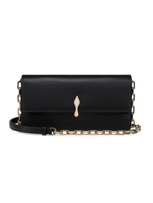 Christian Louboutin Women's Bettina Leather Crossbody Bag - Black
