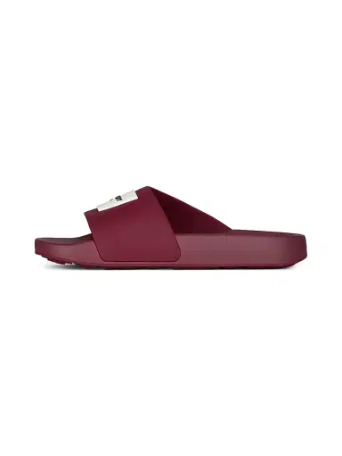 Givenchy Women's Label Flat Mules in Rubber - Red Cherry | Thumbnail 3 Givenchy Women's Label Flat Mules in Rubber - Red Cherry | Thumbnail 3