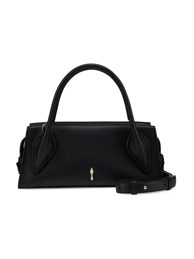 Christian Louboutin Women's Venus Leather Crossbody Bag - Black