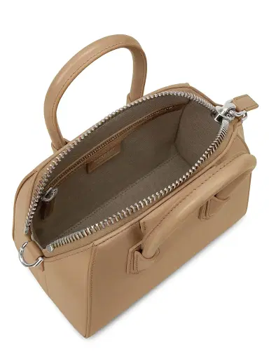 Givenchy Women's Mini Antigona Top Handle Bag in Box Leather | Thumbnail 4 Givenchy Women's Mini Antigona Top Handle Bag in Box Leather | Thumbnail 4