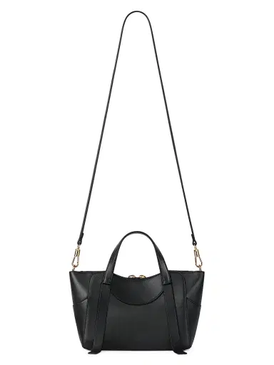 Givenchy Women's The Snatch Small Top Handle Bag in Grained Leather - Black | Thumbnail 4