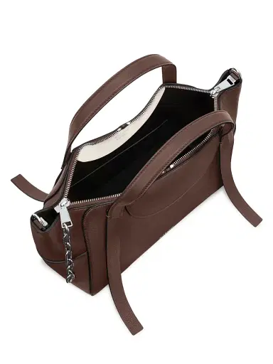 Givenchy Women's Medium The Snatch Top Handle Bag in Grained Leather | Thumbnail 3 Givenchy Women's Medium The Snatch Top Handle Bag in Grained Leather | Thumbnail 3