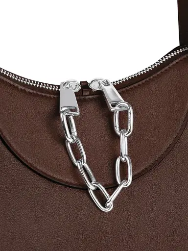 Givenchy Women's Medium The Snatch Top Handle Bag in Grained Leather | Thumbnail 4 Givenchy Women's Medium The Snatch Top Handle Bag in Grained Leather | Thumbnail 4