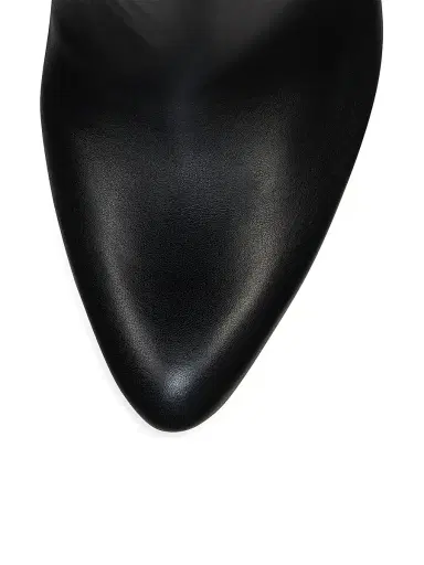 Christian Louboutin Women's Fannylove 120MM Leather Booties - Black - Size 12 | Thumbnail 5