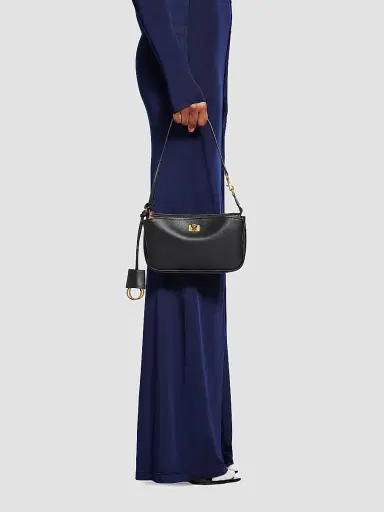 Balenciaga Women's Rodeo Sling Pochette Shoulder Bag - Black | Thumbnail 5 Balenciaga Women's Rodeo Sling Pochette Shoulder Bag - Black | Thumbnail 5