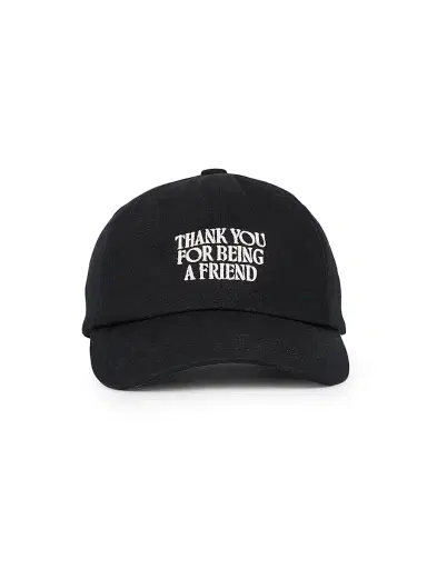 AMI PARIS Men's Friend Cotton Baseball Cap | Thumbnail 2 AMI PARIS Men's Friend Cotton Baseball Cap | Thumbnail 2