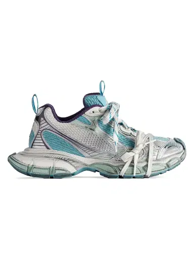 Balenciaga Women's 3XL Sneakers - Light Blue Yellow | Thumbnail 1