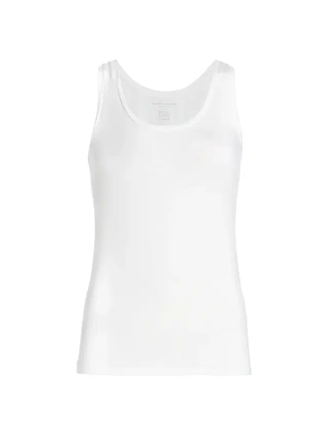 Women's Soft Touch Scoop-Neck Tank - Blanc