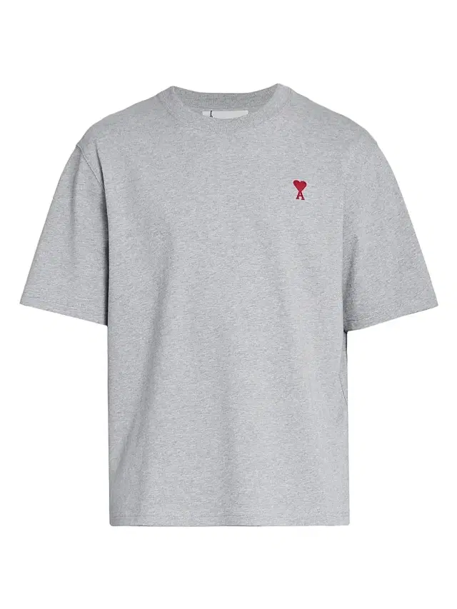 Men's Ami De Coeur Crewneck T-Shirt - Grey