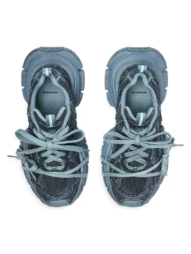 Balenciaga Men's 3XL Sneakers - Blue | Thumbnail 6