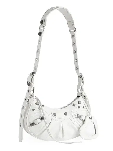 Balenciaga Women's Le Cagole XS Shoulder Bag - Optic White | Thumbnail 2