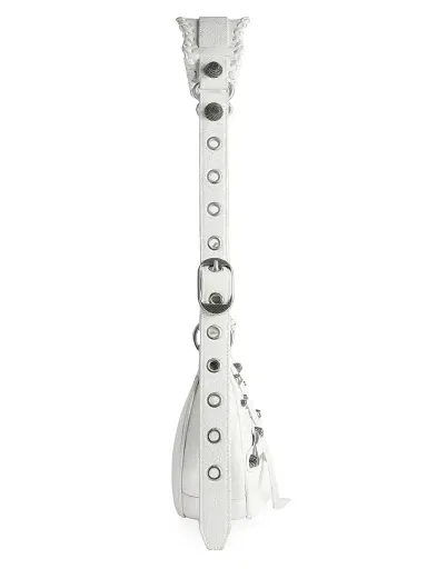 Balenciaga Women's Le Cagole XS Shoulder Bag - Optic White | Thumbnail 3
