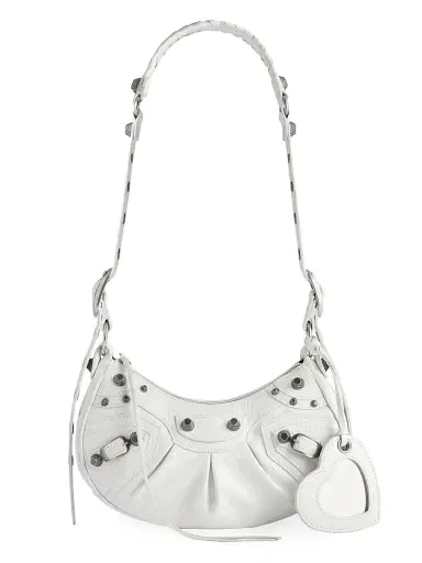 Balenciaga Women's Le Cagole XS Shoulder Bag - Optic White | Thumbnail 1