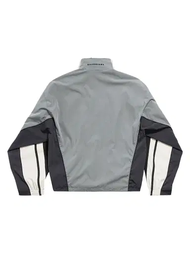 Balenciaga Men's 50/50 Tracksuit Jacket - White - Size 42 | Thumbnail 2 Balenciaga Men's 50/50 Tracksuit Jacket - White - Size 42 | Thumbnail 2