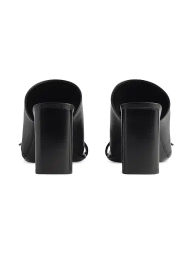 Balenciaga Women's Bel Air 80MM Sandals - Black - Size 10 | Thumbnail 4