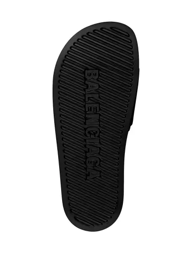 Balenciaga Men's Pool Slide Sandals - Black White - Size 14 | Thumbnail 6 Balenciaga Men's Pool Slide Sandals - Black White - Size 14 | Thumbnail 6