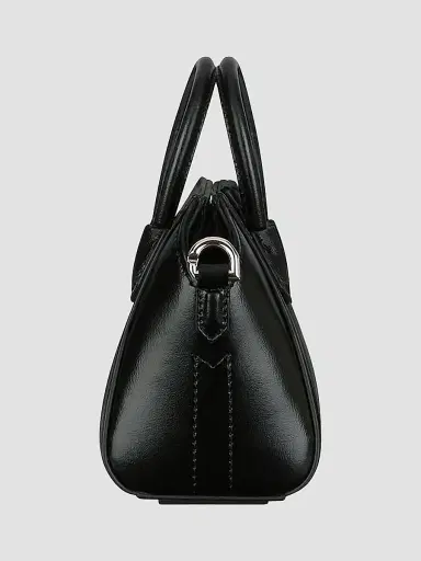 Givenchy Women's Micro Antigona Top Handle Bag in Box Leather | Thumbnail 5 Givenchy Women's Micro Antigona Top Handle Bag in Box Leather | Thumbnail 5