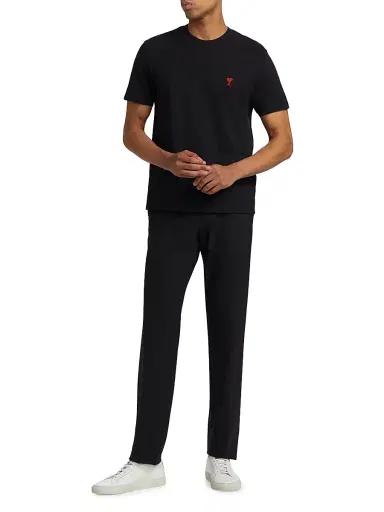 AMI PARIS Men's Ami De Coeur Rouge T-Shirt - Noir - Size XL | Thumbnail 2 AMI PARIS Men's Ami De Coeur Rouge T-Shirt - Noir - Size XL | Thumbnail 2