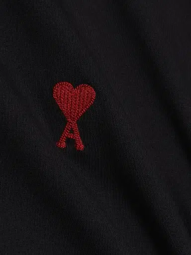 AMI PARIS Men's Ami De Coeur Rouge T-Shirt - Noir - Size XL | Thumbnail 7 AMI PARIS Men's Ami De Coeur Rouge T-Shirt - Noir - Size XL | Thumbnail 7