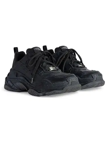 Balenciaga Men's Triple S Sporty Sneakers - Black | Thumbnail 2