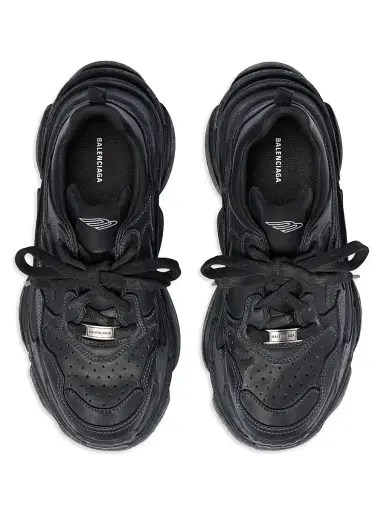 Balenciaga Men's Triple S Sporty Sneakers - Black | Thumbnail 6