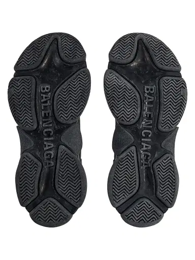 Balenciaga Men's Triple S Sporty Sneakers - Black | Thumbnail 7