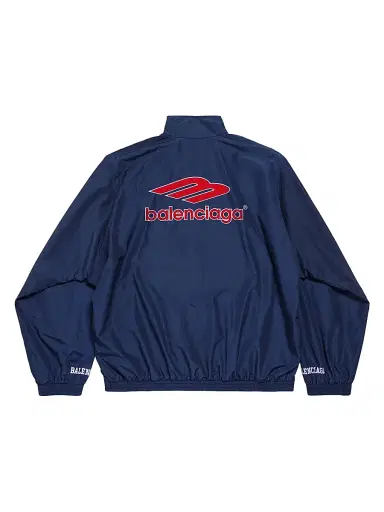 Balenciaga Men's 3B Football Tracksuit Jacket - New Dark Navy - Size Medium | Thumbnail 2