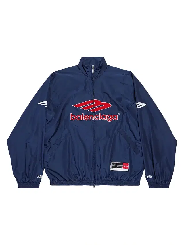 Men's 3B Football Tracksuit Jacket - New Dark Navy
