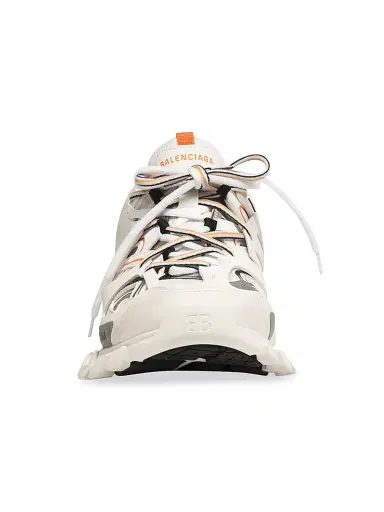 Balenciaga Men's Track Sneaker - White Orange - Size 14 | Thumbnail 2